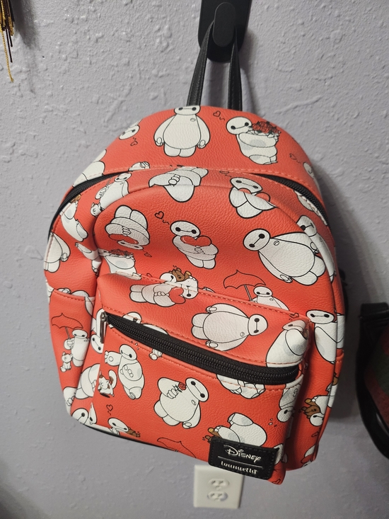 Disney Handbags - Disney Baymax Coral Mini Backpack